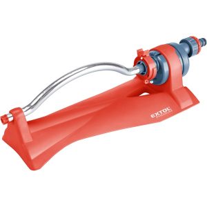 EXTOL PREMIUM locsoló, talpas, lengőfejes (oszcilláló), műanyag+fém; kuplung csatlakozóval 8876468